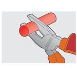 Изолированные плоскогубцы UNIOR 180 (420/1VDEBI), фото , изображение 3 | SNABZHENIE.com.ua