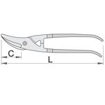 Ножницы по металлу универсальные UNIOR 280, фото , изображение 2 | SNABZHENIE.com.ua