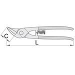 Ножницы по металлу UNIOR 250, фото , изображение 2 | SNABZHENIE.com.ua