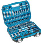 Набор инструментов HOEGERT HT1R440, 144 шт., 1/2, 1/4, фото  | SNABZHENIE.com.ua