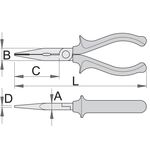 Плоскогубці ізольовані комбіновані UNIOR 160 (506/1VDEBI), фото , зображення 2 | SNABZHENIE.com.ua