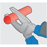 Плоскогубцы комбинированные UNIOR 220, фото , изображение 3 | SNABZHENIE.com.ua