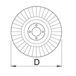 UNIOR Лепестковый круг, фото , изображение 2 | SNABZHENIE.com.ua