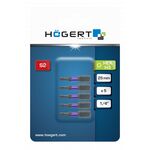Ударные биты HEX 4, 25 мм, сталь S2, 5 шт. HOEGERT HT1S146, фото , изображение 2 | SNABZHENIE.com.ua