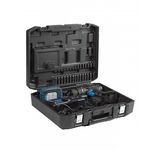 HOEGERT Набор Аккумуляторная ударная дрель-шуруповерт + аккумулятор  + зарядная станция + кейс, фото , зображення 3 | SNABZHENIE.com.ua