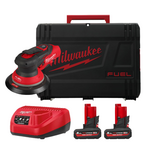 Шлифмашина эксцентриковая аккумуляторная бесщеточная MILWAUKEE M12 FROS2.5-502X Ø150мм (ЗУ+2ак.Х5Ач), фото  | SNABZHENIE.com.ua