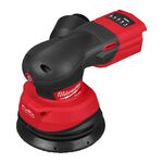 Шлифмашина эксцентриковая аккумуляторная бесщеточная MILWAUKEE M18 FROS125-0B Ø125мм (каркас), фото , зображення 3 | SNABZHENIE.com.ua