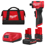 Машина шлифовальная аккумуляторная цанговая угловая бесщеточная MILWAUKEE M12 FDGA2-522B, фото  | SNABZHENIE.com.ua