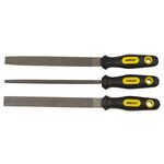 Набор рашпилей 3шт 200мм двухкомпонентная рукоятка (плоский, полукруглый, круглый) SIGMA (4410861), фото , зображення 2 | SNABZHENIE.com.ua