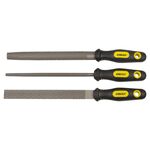 Набор рашпилей 3шт 200мм двухкомпонентная рукоятка (плоский, полукруглый, круглый) SIGMA (4410861), фото  | SNABZHENIE.com.ua