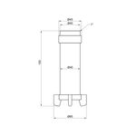 Фильтрующий катридж Icma для фильтров 1" 1/2х2" №752, фото , зображення 2 | SNABZHENIE.com.ua