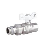 Кран шаровой "Американка" Thermo Alliance Forte 1/2" с антипротечкой прямой SF222W15, фото  | SNABZHENIE.com.ua