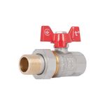 Кран шаровой "Американка" Thermo Alliance Standart 1/2" ВН прямой SD220NW15PN40, фото  | SNABZHENIE.com.ua