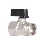 Кран шаровой "мини" Thermo Alliance Forte 1/2" ВНР SF266W15, фото , изображение 3 | SNABZHENIE.com.ua