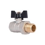 Кран шаровой "Американка" Thermo Alliance Base прямой 1/2" ВН SD221W15, фото , изображение 3 | SNABZHENIE.com.ua