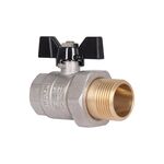 Кран шаровой "Американка" Thermo Alliance Base прямой 1" ВН SD221W25, фото , изображение 3 | SNABZHENIE.com.ua