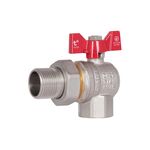 Кран шаровой "Американка" Thermo Alliance Standart угловой 3/4" ВН SD222W20, фото  | SNABZHENIE.com.ua