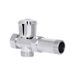 Кран шаровой Thermo Alliance Standart приборный с удлинителем 3/4"ННВ SD183W20, фото , изображение 3 | SNABZHENIE.com.ua