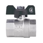 Кран шаровой Thermo Alliance Base 3/4" ВР для воды (бабочка) SD602W20, фото , зображення 3 | SNABZHENIE.com.ua