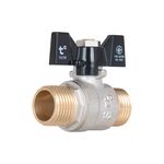 Кран шаровой Thermo Alliance Base 1/2" НН для воды (бабочка) SD606W15, фото  | SNABZHENIE.com.ua