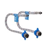 Гибкая подводка для воды Thermo Alliance Standart М10 40 см (пара) SD396W40, фото  | SNABZHENIE.com.ua