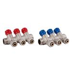 Коллектор SD Plus 3/4" 3 выхода SD230W3, фото  | SNABZHENIE.com.ua