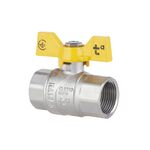 Кран шаровой Thermo Alliance Forte 3/4" ВР для газа (бабочка) SF602G20, фото , изображение 3 | SNABZHENIE.com.ua