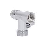 Кран приборный шаровой Thermo Alliance Forte 1/2"х3/4"х1/2" SF186W152015, фото , изображение 3 | SNABZHENIE.com.ua