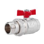 Кран шаровой "Американка" Icma 1" прямой №347, фото  | SNABZHENIE.com.ua