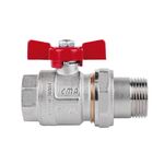 Кран шаровой "Американка" Icma 1" прямой №347, фото , зображення 3 | SNABZHENIE.com.ua