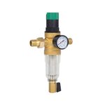 Фильтр самопромывной Thermo Alliance Forte 1/2" с редуктором для холодной воды SF128W15C, фото  | SNABZHENIE.com.ua