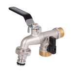 SD Кран поливочный 1/2 усил. 2 выхода SD141W15, фото  | SNABZHENIE.com.ua