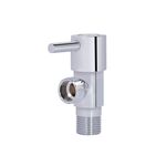 Кран угловой Thermo Alliance Standart (ручка палочка) с керам.буксой 1/2"Н х 1/2"Н SF343W1515, фото  | SNABZHENIE.com.ua