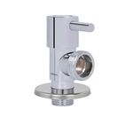 Кран угловой Thermo Alliance Standart (ручка палочка) с керам.буксой 1/2"Н х 1/2"Н SF343W1515, фото , изображение 3 | SNABZHENIE.com.ua