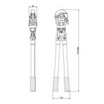Инструмент для пресс-фитинга Thermo Alliance d16-32 ручной с поворотным механизмом STD-403, фото , зображення 2 | SNABZHENIE.com.ua