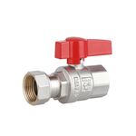 Кран шаровой Thermo Alliance Standart 3/4"ВВ прямой, PN40, с накидной гайкой TAS260W20, фото  | SNABZHENIE.com.ua