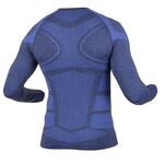 HOEGERT Термоодежда - бесшовная кофта OSTE, синяя, фото , изображение 2 | SNABZHENIE.com.ua