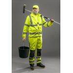 HOEGERT Толстовка флисовая сигнальная ALAND, желтая, фото , зображення 2 | SNABZHENIE.com.ua