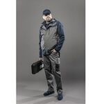 HOEGERT Куртка-дождевик TANGER темно-синяя/серый, фото , зображення 3 | SNABZHENIE.com.ua