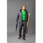 HOEGERT Брюки Softshell ELDE, графит, фото , изображение 3 | SNABZHENIE.com.ua