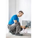 HOEGERT Футболка хлопковая VILS, синяя, фото , зображення 3 | SNABZHENIE.com.ua