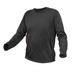 HOEGERT Футболка хлопковая с длинным рукавом ILM, графитовая, фото  | SNABZHENIE.com.ua