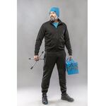 HOEGERT Брюки спортивные MURG хлопчатобумажные, черные, фото , изображение 3 | SNABZHENIE.com.ua