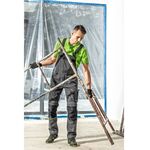 HOEGERT Полукомбинезон рабочий LEMBERG темно-серый, фото , изображение 3 | SNABZHENIE.com.ua