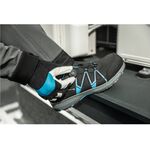 HOEGERT Полуботинки рабочие SCHMUTTER, ADVANCED, S1P SRC, черно-синие, фото , зображення 2 | SNABZHENIE.com.ua