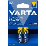 Батарейка Varta Longlife Power лужна AA блістер, 2 шт, фото  | SNABZHENIE.com.ua