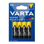 Батарейка Varta Super Heavy Duty  вугільно-цинкова AA блістер, 4 шт, фото , изображение 2 | SNABZHENIE.com.ua