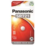 Батарейка Panasonic срібно-цинкова  SR721(361, V361, D361)  блістер, 1 шт., фото , изображение 2 | SNABZHENIE.com.ua