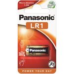 Батарейка Panasonic лужна LR1(910А, MN9100) блістер, 1 шт., фото  | SNABZHENIE.com.ua