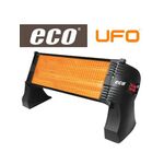 Обігрівач інфрачервоний UFO кварцевий, 17м2, 1500Вт, мех. упр-ння, підлоговий, чорний, фото , изображение 3 | SNABZHENIE.com.ua